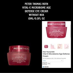 Peter Thomas Roth Vital-E Microbiome Age Defense Eye Cream 15ml/0.5 fl oz